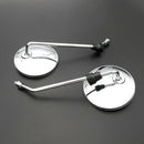 2pcs Universal Motorbike Scooter Moped 8 mm Rearview Mirror for Dirt Bike