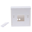 White 86 Plastic Project Box Enclosure Case 8.6x8.6x2.6cm OZ