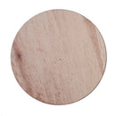 10 x Wooden Circle Shapes, Plain Wood Craft Tags 50mm (5cm) E7M3