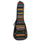 Folk Strip Style Padded Bag For Ukulele Guitar Back Strap Shoulder Bag Case