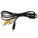AVC-DC400 Micro USB Male to 2 RCA AV Adapter Cable for Canon IXUS 990 IS IS 980