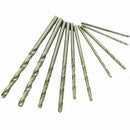 Micro Mini Aluminum Hand Drill With Keyless Chuck + Twist Tools 10 Drills W Q3Q5