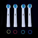 4pcs Electric Toothbrush Replacement Heads Compatible WGB Bj