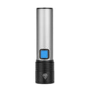 USB Charging 500lm Waterproof Flashlights Zoomable T6 LED Glare Flashlight A
