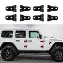 Door Hinge Cover Protector Trim Kit for 2018-2019 Jeep Wrangler JL & Unlimi T8Z9
