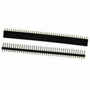 5Pcs 40 Pin 2.54mm Single Row Straight Male + Female Header AD Ne Strip G0H X4L8