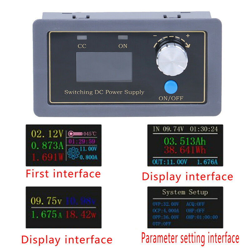 DC Boost Converter 4A Power Module Adjustable power supply For Solar Batt Tw