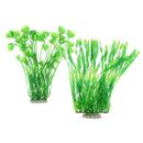 Pack of 2 Artificial Aquarium Fish Tank Plants for Home Office Aquarium