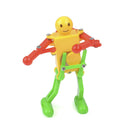 Real Ritzy Children Plastic Clockwork Spring Wind Up Dancing Robot Toys Gift J87