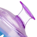 Women Men Unisex Silicone Purple Color Shampoo Hair Brush Massage Comb Use UCJ