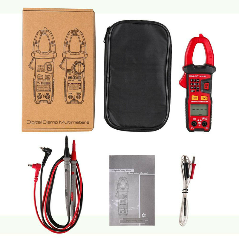 Digital Multimeter DC AC Ohm Volt Amp Test Meter Auto Range Electric Tester