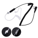 2-Pin PTT Mic Headset to 3.5mm Air Acoustic Tube Earpiece for Baofeng UV-5R