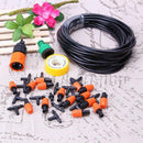 10m Adjustable 15 Sprinkler Automatic Irrigation Garden Watering System Kit