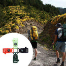 4pcs Release Buckle Whistle Compass Scraper Parachute Bracelet Outdoor Kit