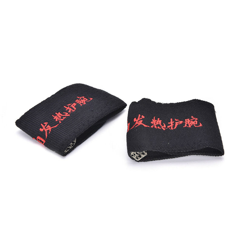 2 Pcs Magnetic Wrist Brace Support Belt Spontaneous Heating Strap Gn