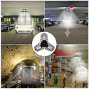 E27 144LED 60W Iron Man Deformation Folding Light Creative Indoor Hanging Lamp