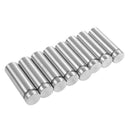 8 Pcs Stainless Steel Standoff Pins Screw Glass Frame Hanger 16mmx50mm U5Q2