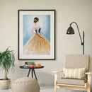 Diamond Painting Dress Girl Cross Stitch 5D DIY Special Shaped Embroidery A