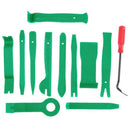 12* Green Plastic Panel Removal Open Pry Tools Kit Car Auto Dash Door Radio Trim