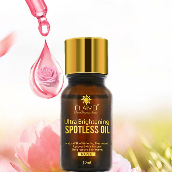 Rose Brightening Spotless Oil Skin Care Natural Pure Remove Dark Spots 10ML