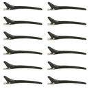 24x Hairdresser Duck Bill Hair Clips Plastic Hair Clips