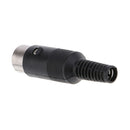 5-Pin Male Female Plug Solder Connector with Plastic Handle Adapter