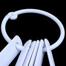 White Measuring Spoon Tea Scoop Teaspoon Baking Cooking Kitchen Tool 6PC