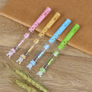 2Pcs/Lot Cute Cartoon Animal Mini Ruler 12Cm Straight Ruler Measure Statione ME