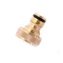 3/4'' Brass Tap Adaptor Hose Pipe Fitting Tap Hosepipe Quick Connector UK JR