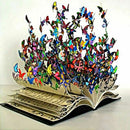 Full Diamond 5D DIY Diamond Painting "Book Butterfly" Embroidery Cross Stit
