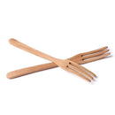 2x Eco-friendly Wood Salad Dinner Fork Dessert Fork Tableware Dinnerware