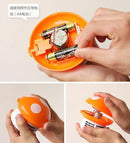 Ritzy Cute Mini Mushroom Corner Desk Table Dust Vacuum Cleaner Sweeper Unique