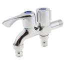 Multifunctional Washing Machine Faucet Double Outlet Dual Connector Water Tap
