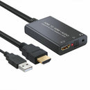 4K HDMI Audio Extractor HDMI to HDMI and Optical TOSLINK SPDIF+3.5mm Stereo