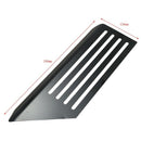 No Drilling Automatic Footrest Pedal Plate Cover Trim Footrest Pedal Cover