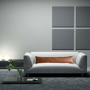 Thick Faux Leather Lumbar Pillow Cover Tan Decorative For Couch Throw Pillo