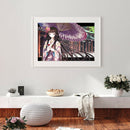 5D DIY Diamond Painting Full Drill Girl in Umbrella Cross Stitch Picture