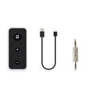 1* Wireless Bluetooth 5.0 Receiver Handsfree 3.5mm AUX HV Adapter W4C9 A7F0 N0G1