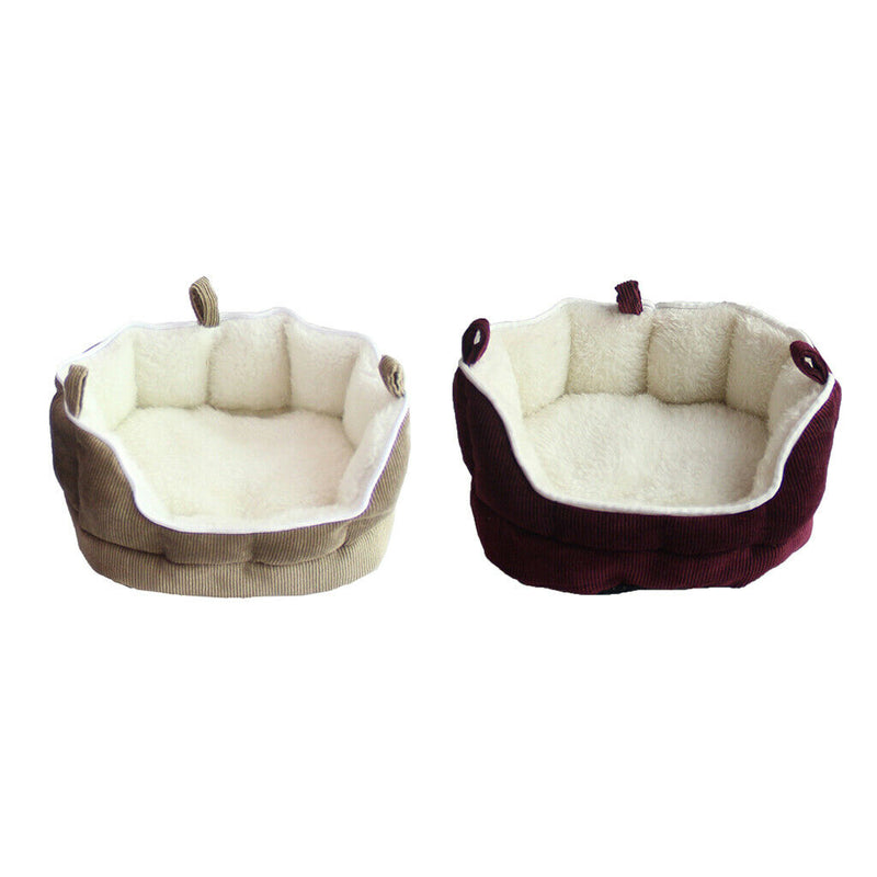 2Pcs Pet Rat Hamster Guinea Pig Chinchilla Bed Nest Warm Cave House