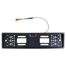 EU European License Plate Frame Car Rear View Camera Reverse Backup Night Vision
