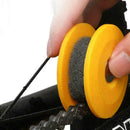Bike Chain Gear Oiler Roller No dirty hands high density cleaning E9R4