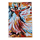 Diy Oil Painting, Paint by Number Kit-Tango 16x20inch (Frameless)Men and wo