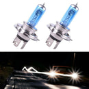 2Pcs/Lot 12V 100W H4 Xenon Gas Super Bright White Car Headlight Light