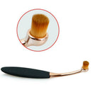 10pcs/Set Pro Toothbrush Shape Oval Makeup Brush Foundation Powder Pens Kit