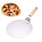 Stainless Steel Pizza Peel Shovel With Wooden Handle Cake Shovel Baking Too M9B7