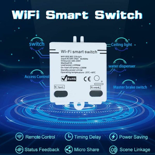 2.4G Wifi Smart Switch For Ewelink App Diy Wireless Remote Control Automati Y5V2