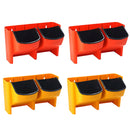4Pcs Vertical Garden Stackable Wall Planters with 8 Container Boxes - Good for