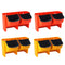 4Pcs Vertical Garden Stackable Wall Planters with 8 Container Boxes - Good for