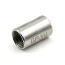 1/4" 0.25" Female x Female Threaded Pipe Fitting Stainless Steel SS304 NPT M&O