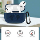 Bluetooth Headset Cover Silicone Full Body Protector Box Frame for Airpods Pro/3